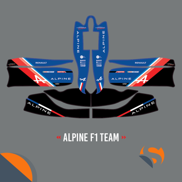 KIT DÉCO F1 / ALPINE F1 TEAM 2021