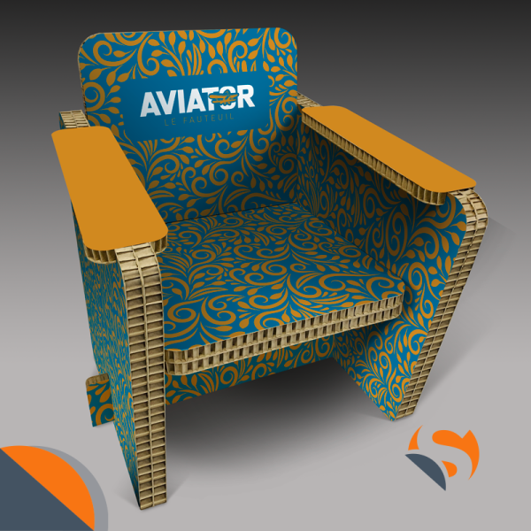 FAUTEUIL AVIATOR PERSONNALISABLE – Image 3