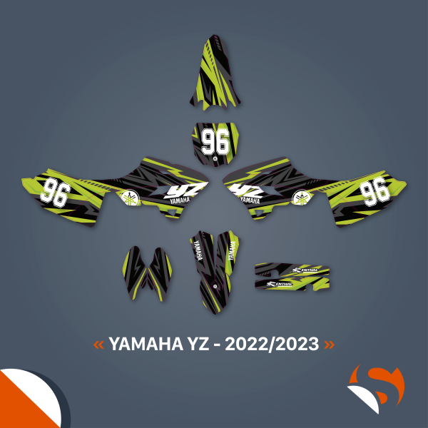 KIT DÉCO MX - YAMAHA YZ 2022