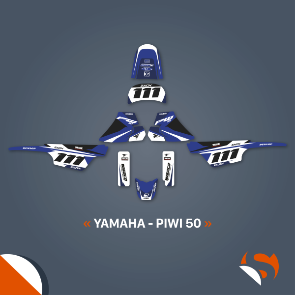 • KIT DÉCO MX - PIWI 50 YAMAHA