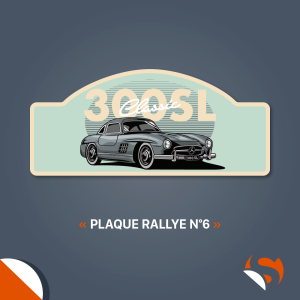 Plaque Rallye Moto