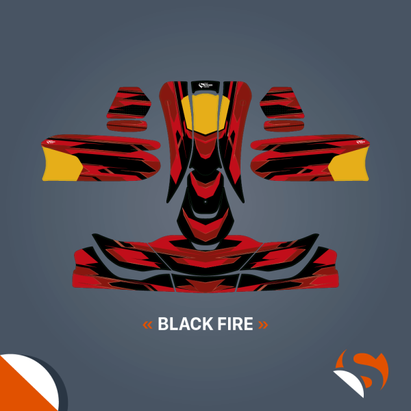 KIT DÉCO - BLACK FIRE