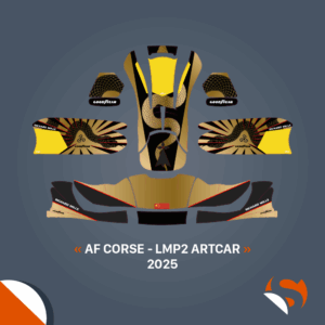 • KIT DÉCO HYPERCAR - ARTCAR AF CORSE 183