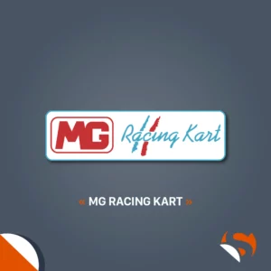 STICKERS VINTAGE - MG RACING KART
