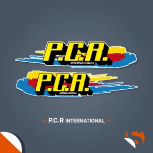 STICKERS VINTAGE - P.C.R