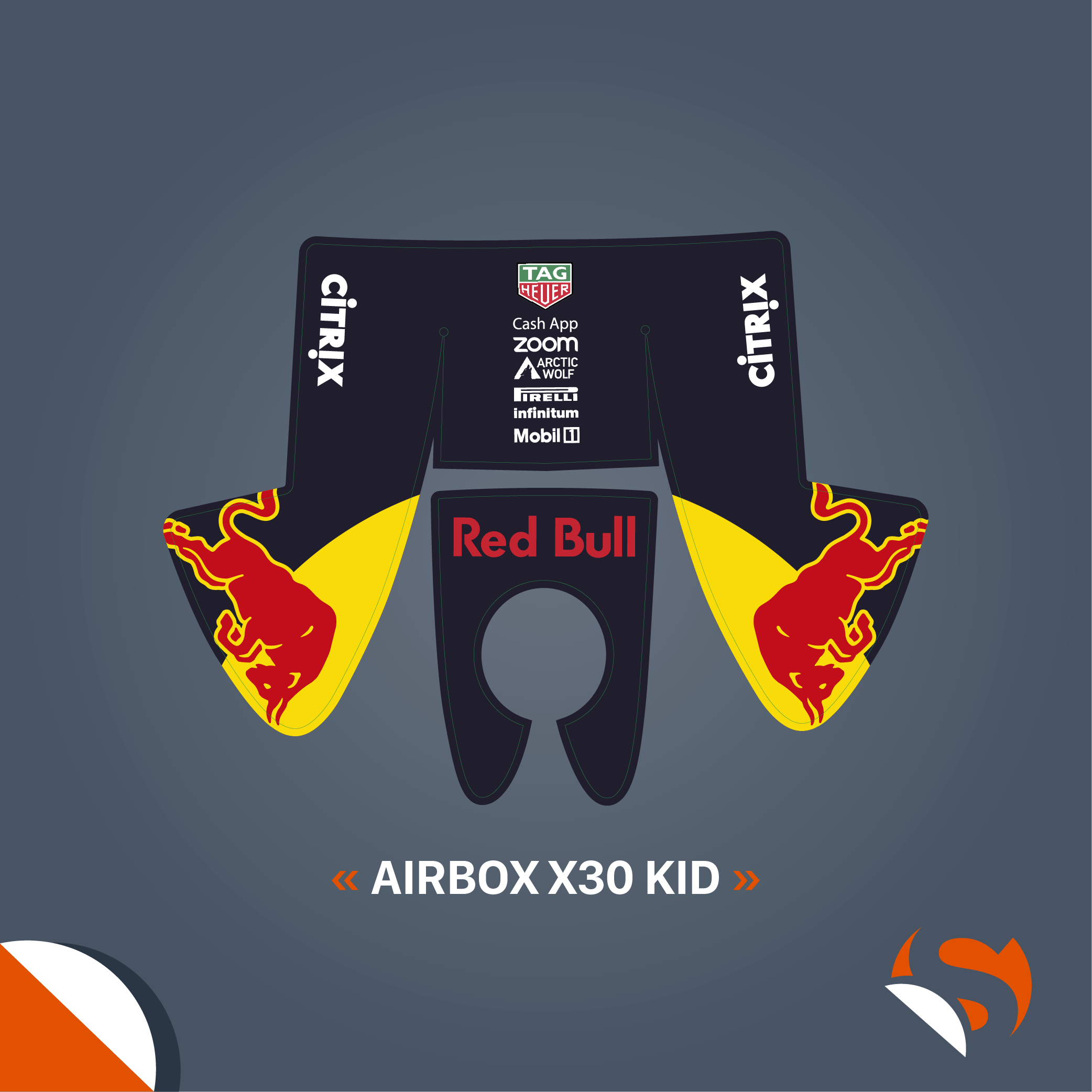 AIRBOX X30 KID - REDBULL