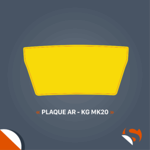 PLAQUE ARRIÈRE - KG MK20