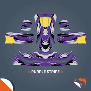 KIT DÉCO - PURPLE STRIPE